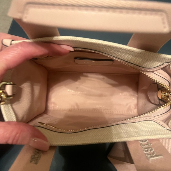 KATE SPADE MINI KIP TOTE IN ROSE SMOKE COLOR - Picture 7 of 11